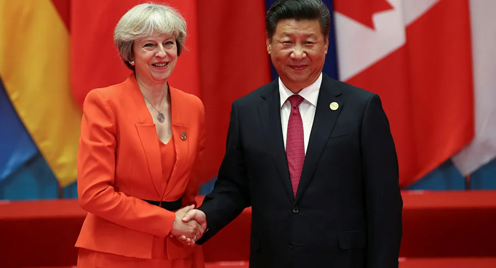 China's Xi calls for appropriate handling of disputes with Britain