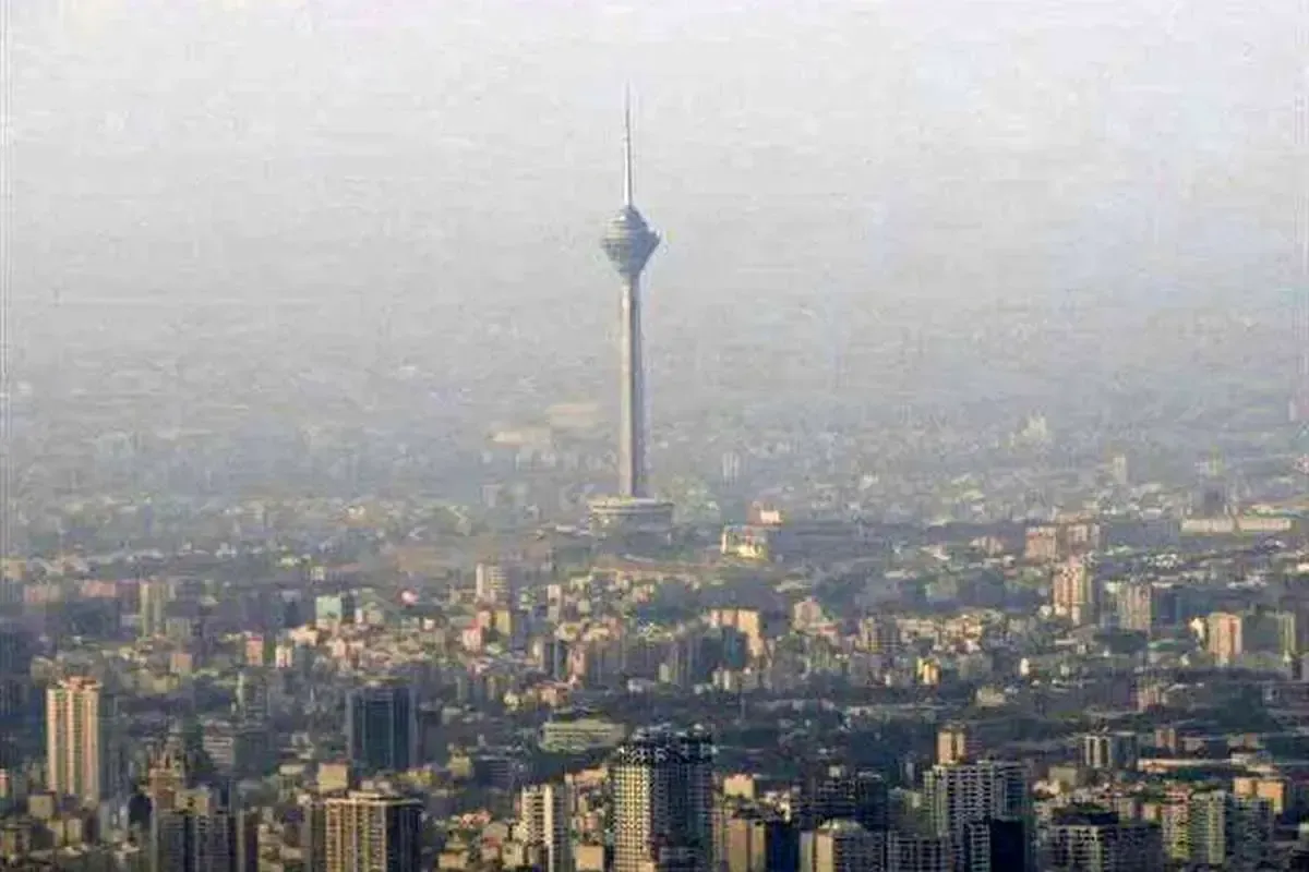 شاخص آلودگی هوای تهران جمعه شب ۷ آذر ۱۴۰۴ + عکس