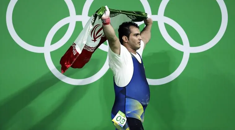 Iran weightlifter ranks 3rd at IWF ranking