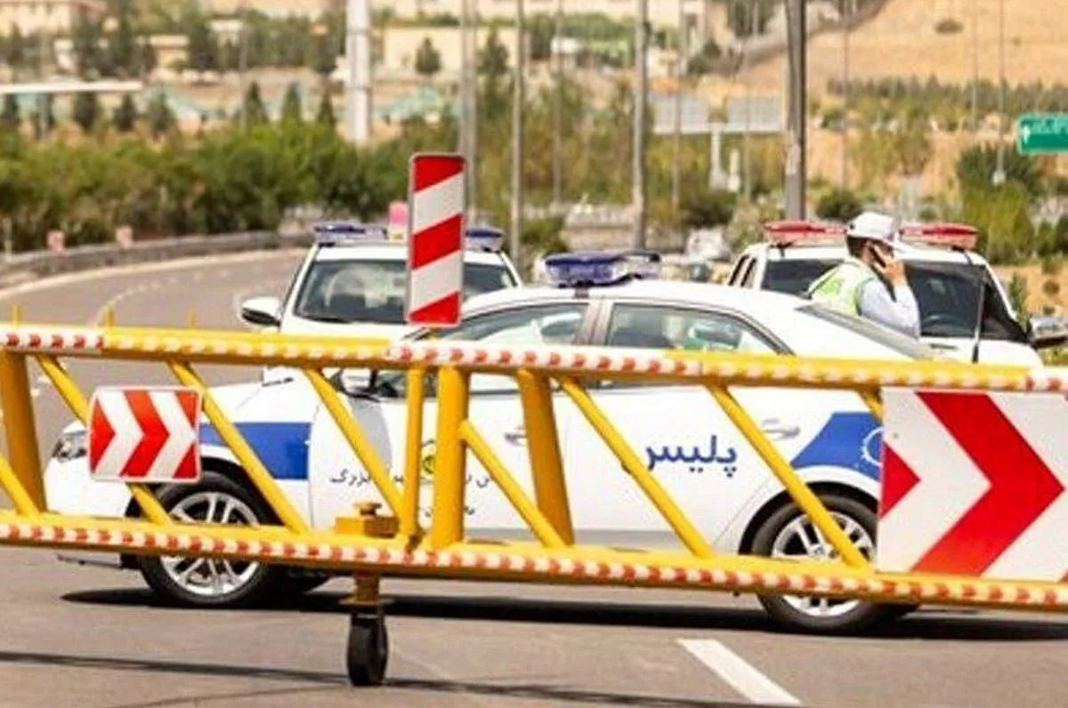 جاده هراز موقتا مسدود شد